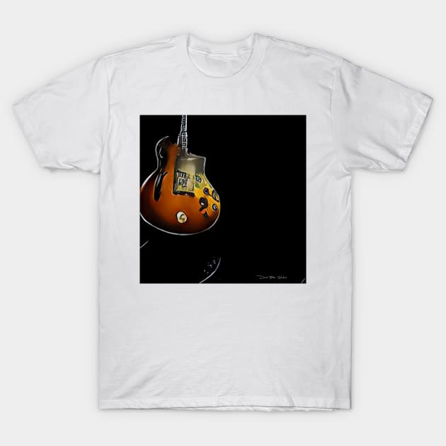 Guitar 13 T-Shirt by davidbstudios